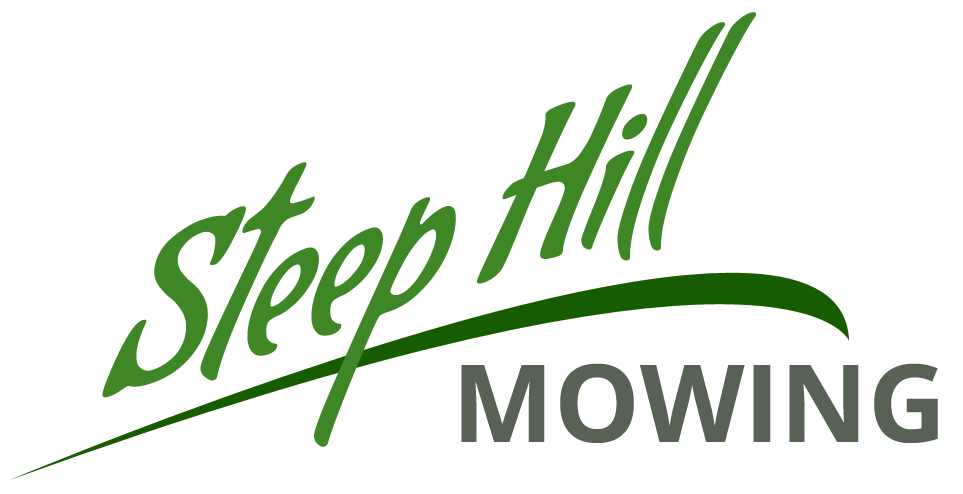 Steep Hill Mowing Logo